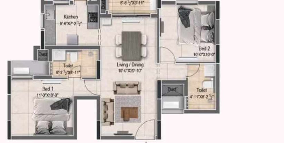 Richmond Towers Floor Plan