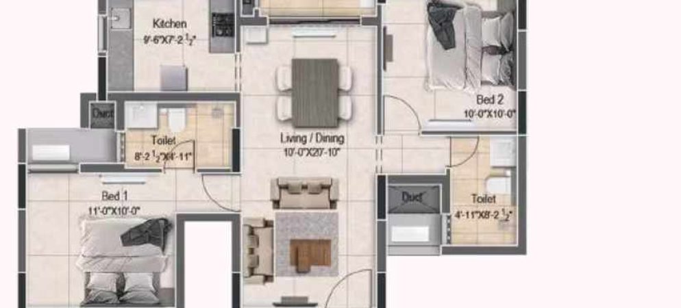 Richmond Towers Floor Plan
