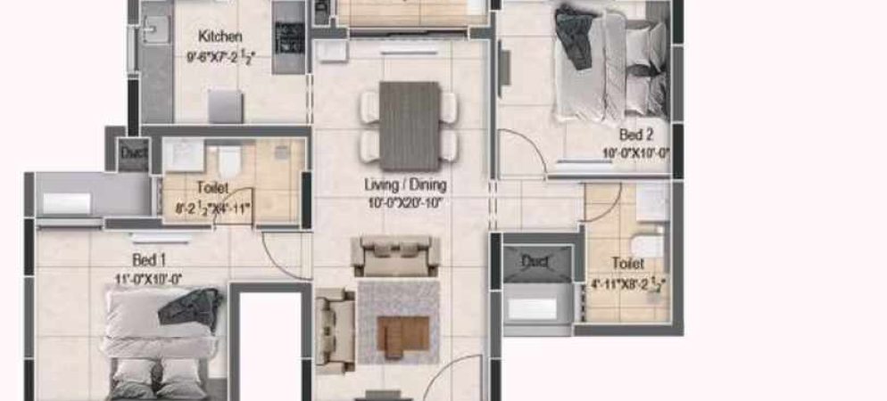 Richmond Towers Floor Plan