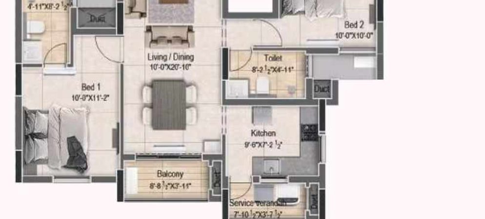 Richmond Towers Floor Plan
