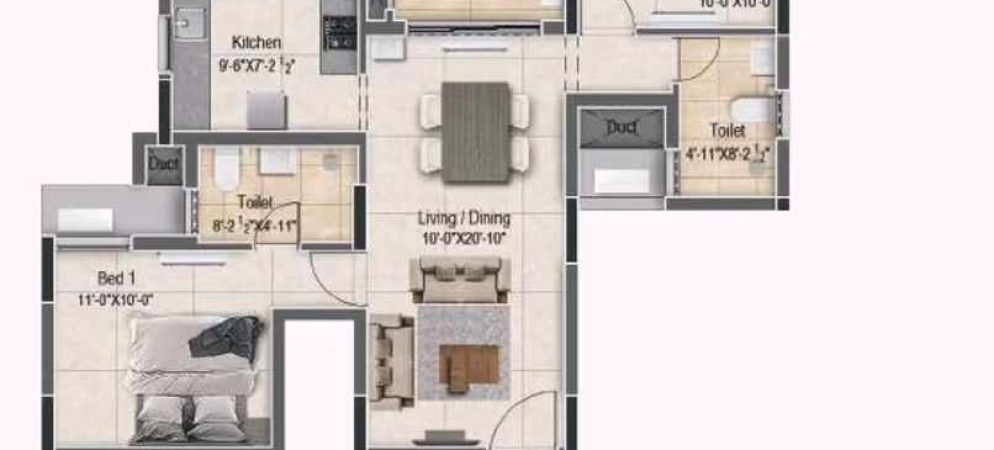 Richmond Towers Floor Plan