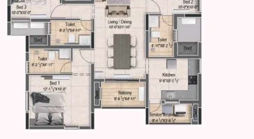 Richmond Towers Floor Plan