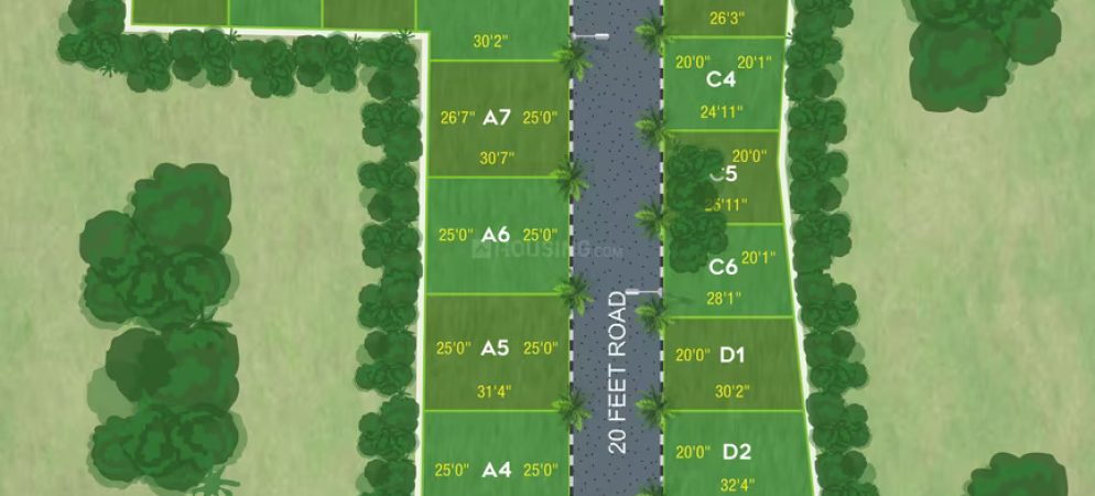 Brrownstone AVM Garden Plan