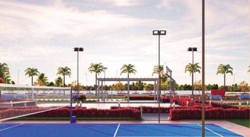 Empire Badmintion Court View 3