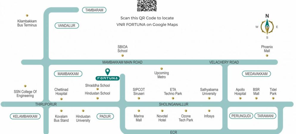 Fortuna Location Plan