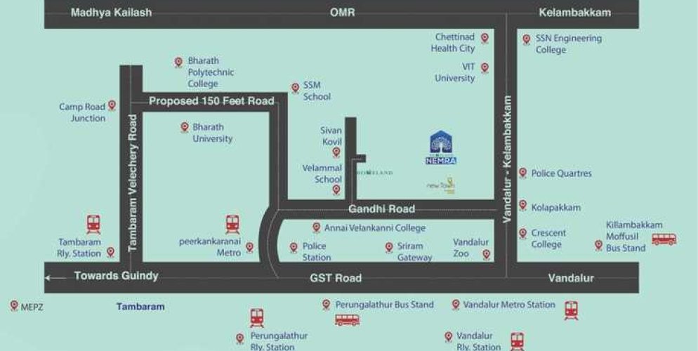 Grand Magnum Nemra Location Route Plan