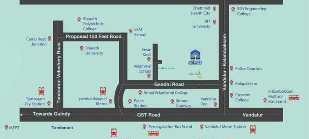 Grand Magnum Nemra Location Route Plan