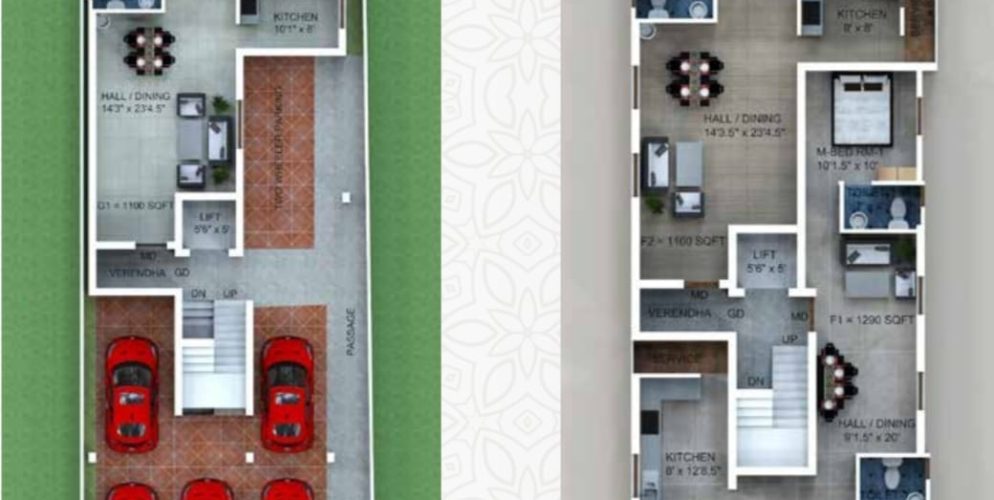 Praneha Gardenia Floor Plan