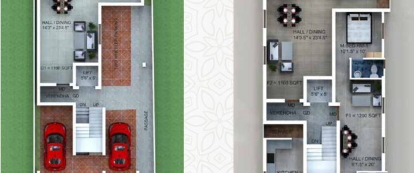 Praneha Gardenia Floor Plan