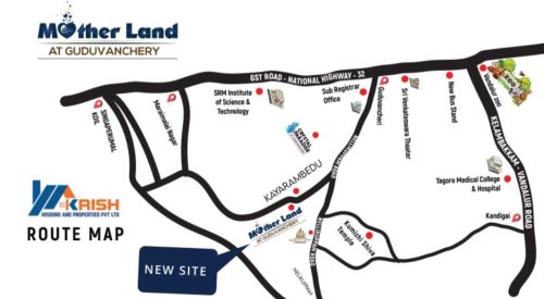 Mother Land Locatin Key Plan