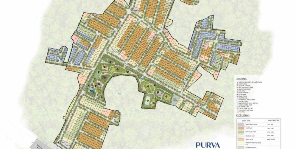 Purva Raagam Layout Plan