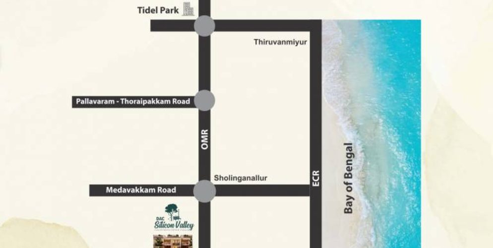 Silicon Valley Location Map