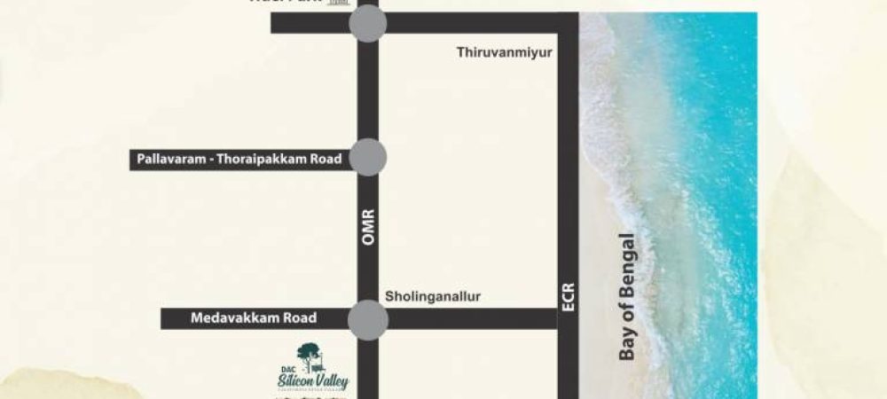 Silicon Valley Location Map