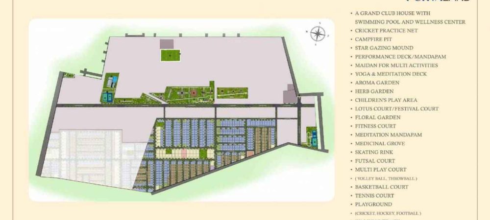 Vanam at Purva Soukhyam Layout Plan