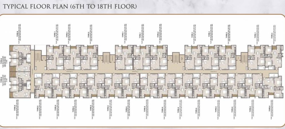 aadhya aadhya cluster plan 6 to 18th flloor