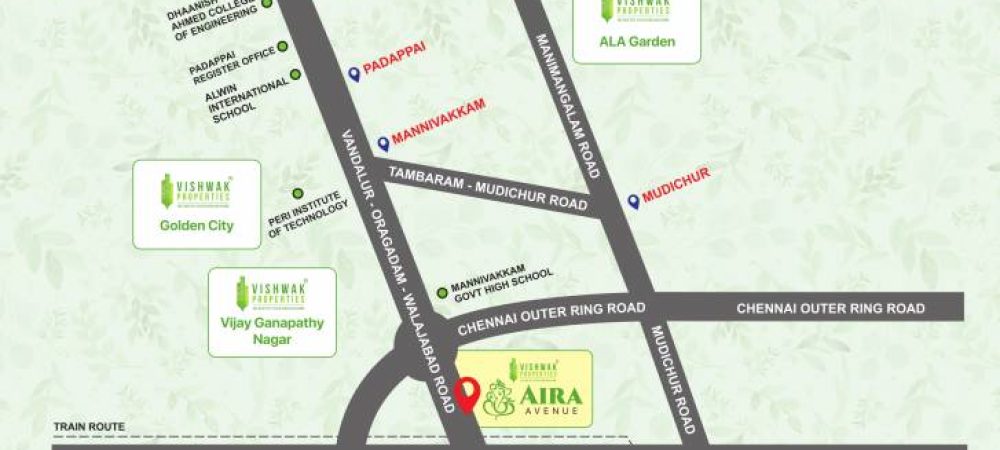aira avenue location plan
