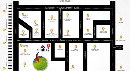 arohana avenue location plan