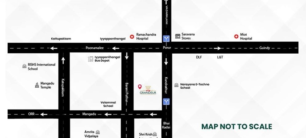 grandeur location plan