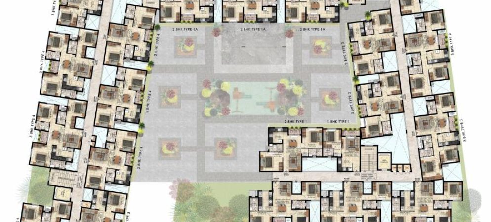 newry adora cluster plan 4 & 5 floor