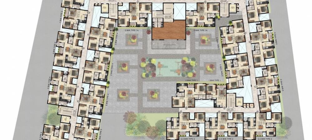 newry adora cluster plan - second floor
