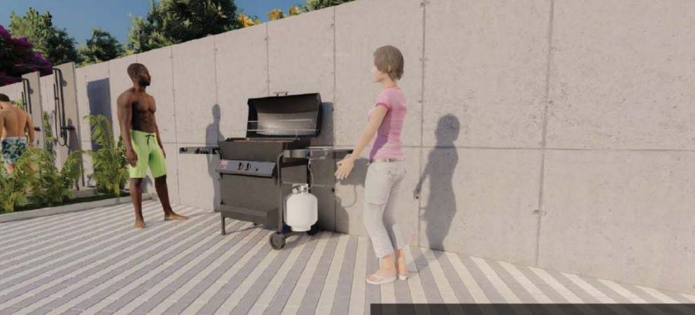 orchard park barbecue area