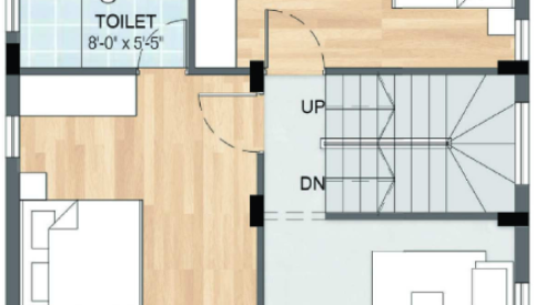 podigai floor plan 3 bhk 1610 Sqft