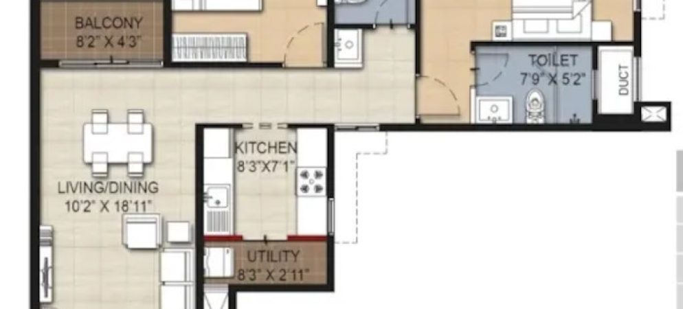 risington 2 floor plan 2bhk 5