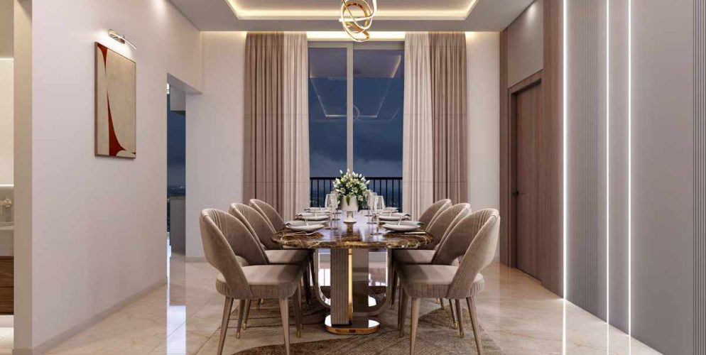 solitaire dining area