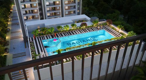 solitaire elevation swimming pool