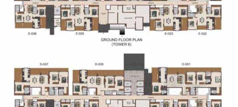 sun city phase 2 cluster plan tower 5&6