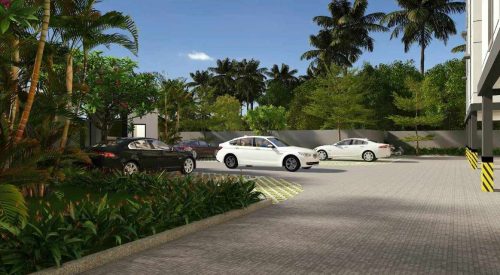 the edge car parking