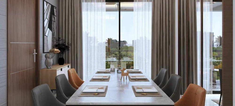 the edge dining area