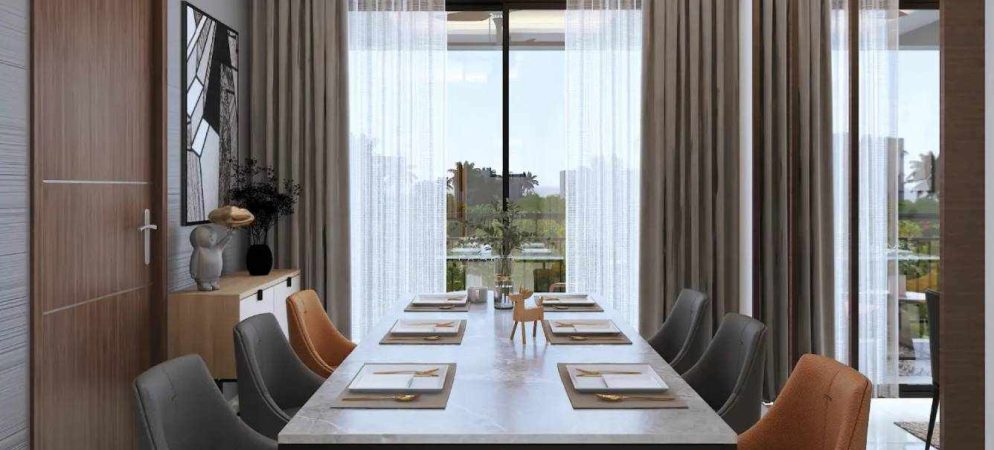the edge dining area