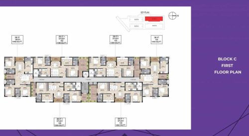 the edge the edge block c cluster plan for 1st floor